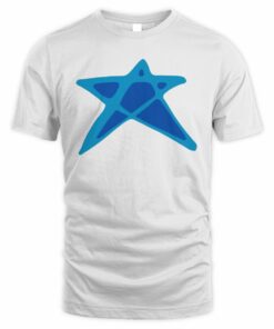 Turnstile Shop Never Enough Turnstile Blue Star White Tee Shirt