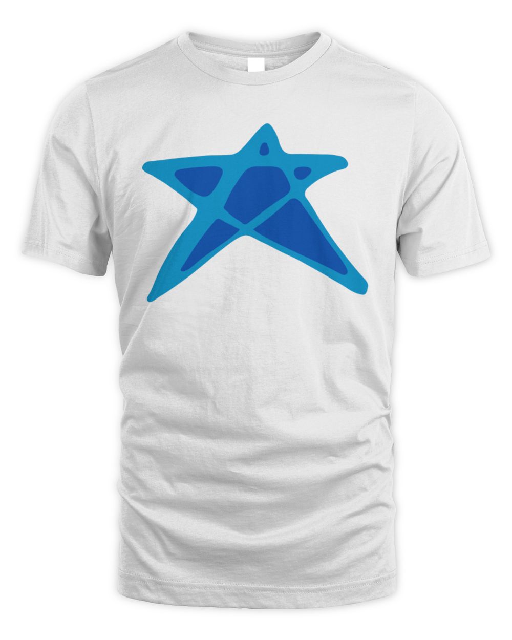 Turnstile Shop Never Enough Turnstile Blue Star White Tee Shirt