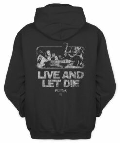 Pouya Merch Live And Let Die Black Hoodie