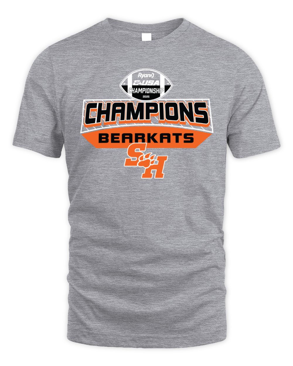 Sam Houston Bearkats Conference USA Football Champs 2025 Tee Shirt