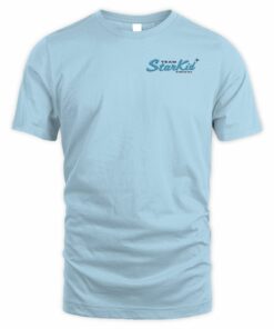 Starkid Shop Retro Logo Light Blue T-Shirt