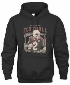 Retro Johnny Manziel Quarterback College Edition Hoodie