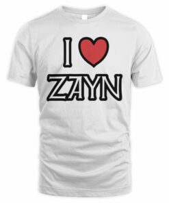 Zayn Shop I <3 Zayn Ringer Tee Shirt