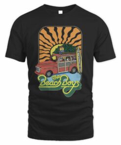 The Beach Boys Store Merch Woodie Wagon T-Shirt