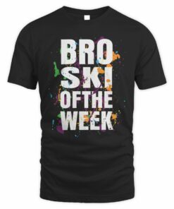 Zack Ryder Broski Of The Week WWE Graphic Slogan T-Shirt