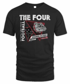 MHSAA Football D4 The Four Vicksburg Bulldogs 2025 T-Shirt