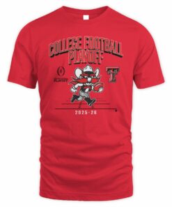 Texas Tech Football 2025 CFP Mascot T Shirt