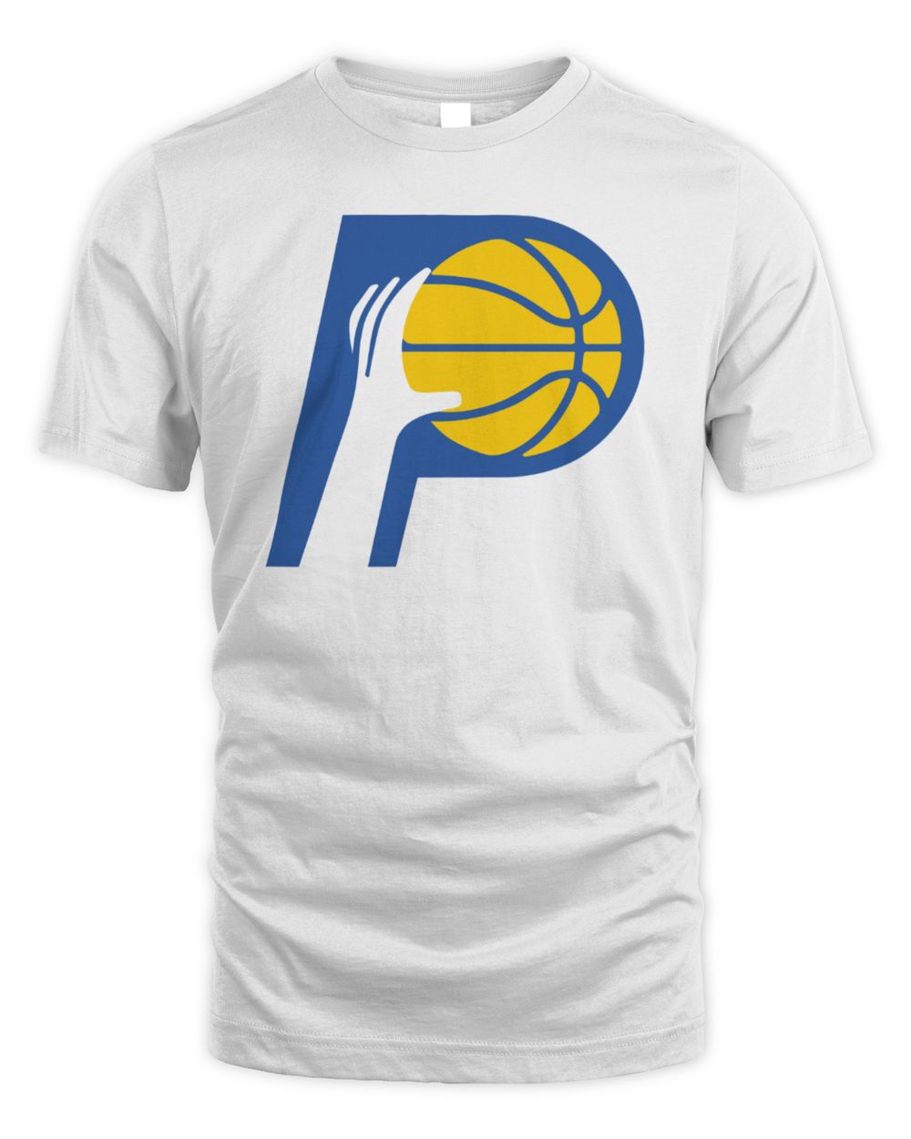 Indiana Pacers City Edition Primary Logo Basketball T-Shirt
