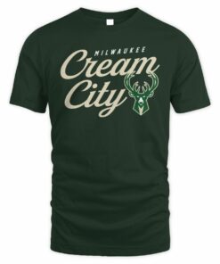 NBA Shop Milwaukee Bucks Hometown Collection Cream City T-Shirt