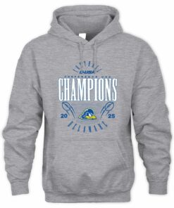 Official Delaware Blue Hens Conference USA 2025 Champions Graphic Hoodie