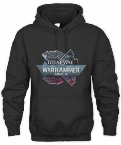 Warhammer Merch Total War Warhammer 40,000 reveal Black Hoodie