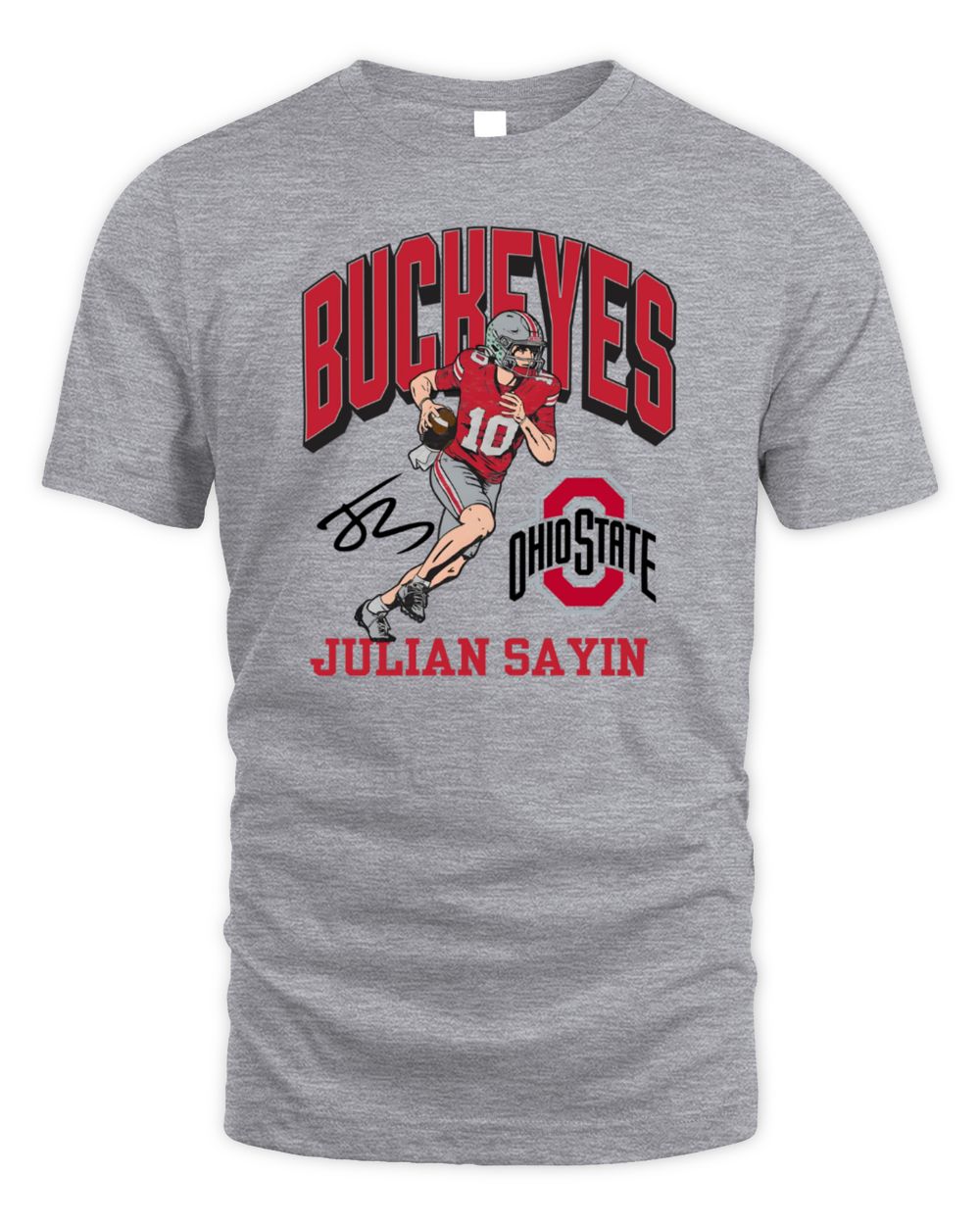 Ohio State Football Where I’m From Julian Sayin #10 T-Shirt