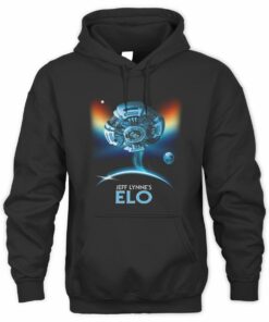 Jeff Lynne's ELO Merch Flying Astral Spaceship Hoodie