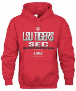 Official 2025 SEC Football Championship LSU Tigers Logo Hoodie