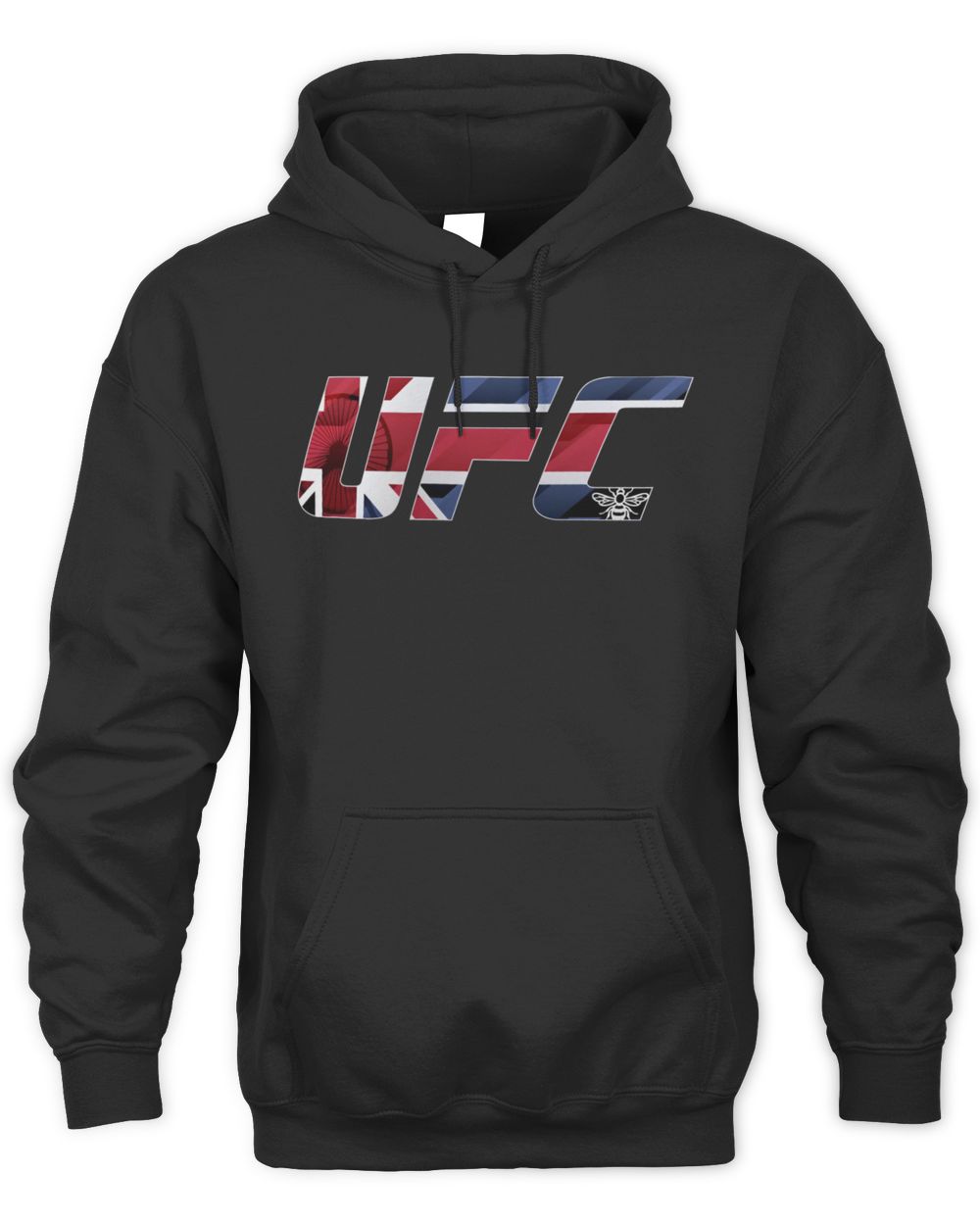 UK Flag UFC Tom Aspinall Unrivaled Fighter Hoodie