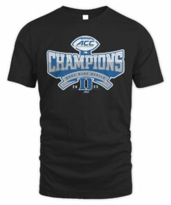 Duke Blue Devils 2025 ACC College Football Champion Team T-Shirt