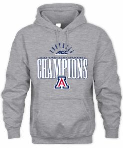 Arizona Wildcats 2025 ACC Football Conference Champions NCAA Hoodie