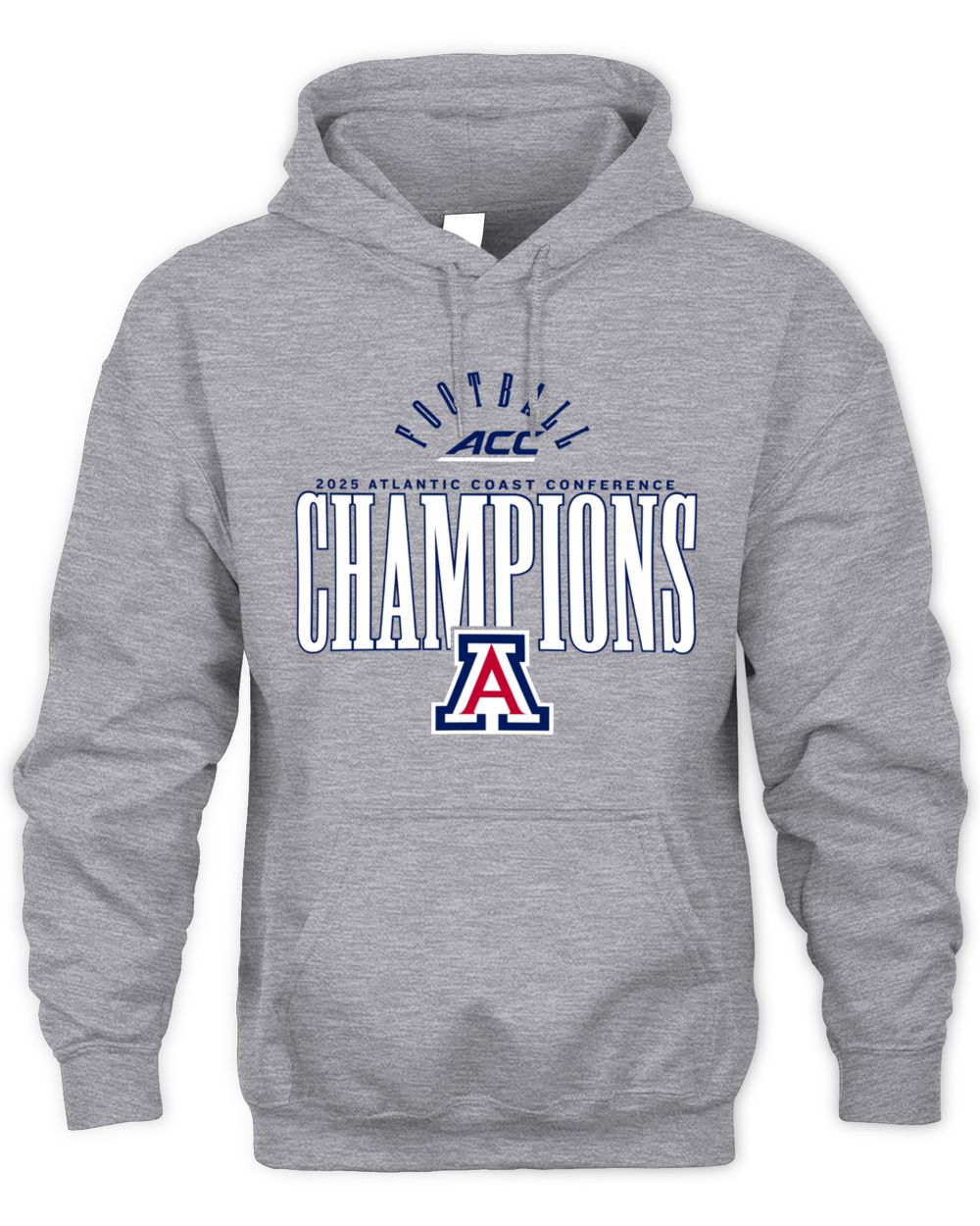 Arizona Wildcats 2025 ACC Football Conference Champions NCAA Hoodie