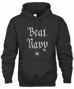 Army Black Knights 250 Collection Beat Navy Emblem Hoodie