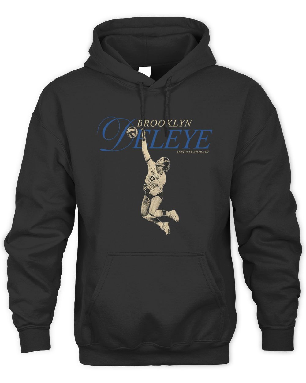 Brooklyn DeLeye Kentucky Wildcats Volleyball Legacy Pullover Hoodie