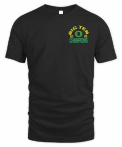 Oregon Ducks 2025 Big Ten Football Conference Champions T-Shirt