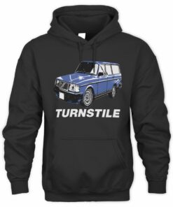 Turnstile Merch Turnstile Volvo Black Hoodie