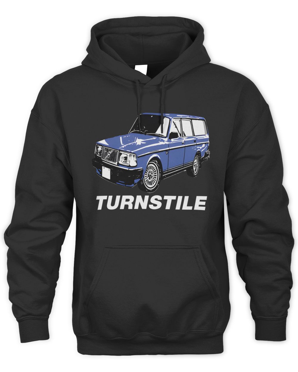 Turnstile Merch Turnstile Volvo Black Hoodie
