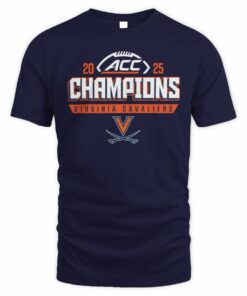 Virginia Cavaliers 2025 ACC Football Conference Champions Locker Room T-Shirt