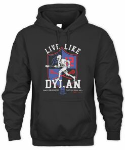 Live Like Dylan Lacrosse Brotherhood Conquers All Memorial Hoodie