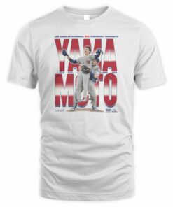 Yoshinobu Yamamoto Los Angeles Baseball Player MOJO T-Shirt