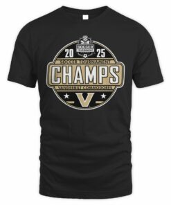 Vanderbilt Commodores SEC Champs 2025 Women’s Soccer Tournament T-Shirt