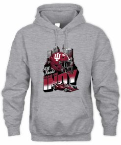 Indiana Hoosiers All Roads Lead to Indy Big 10 Championships Sweatshirt Hoodie