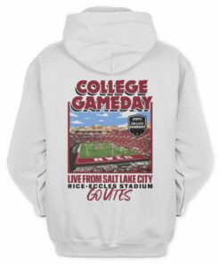 College Gameday Stadium University Of Utah ESPN Graphic Hoodie