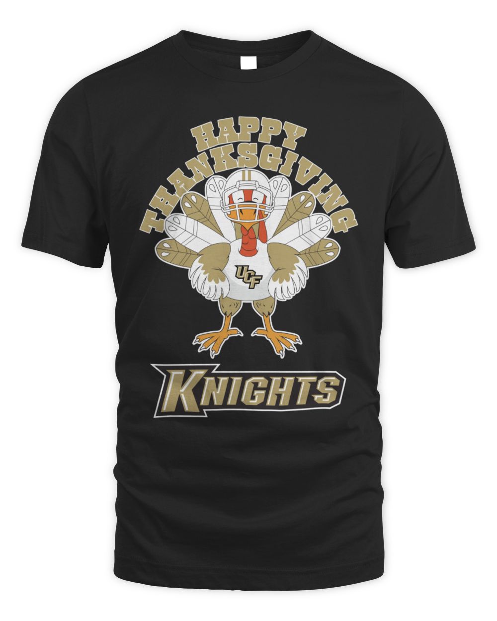 UCF Knights Happy Thanksgiving Turkey T-Shirt