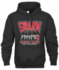 Red Raiders Swarm Defense Texas Tech Football Hoodie
