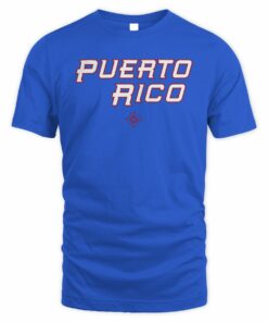 Puerto Rico Baseball Youth 2026 World Baseball Classic Country T-Shirt