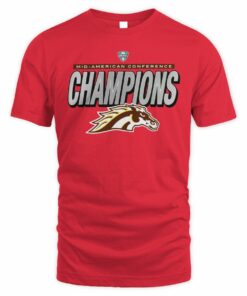 2025 MAC Football Champions Western Michigan Broncos Fan Tee