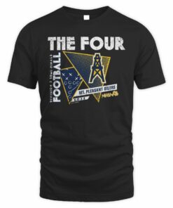 MHSAA Football D3 The Four Mt Pleasant Oilers 2025 T-Shirt