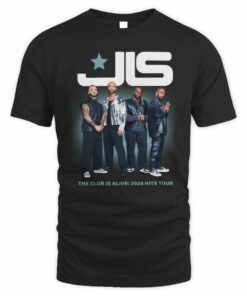 JLS Merch The Club Is Alive Dateback T-Shirt