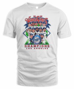 Dodgers 2025 World Series Champions Team Graphic T-Shirt