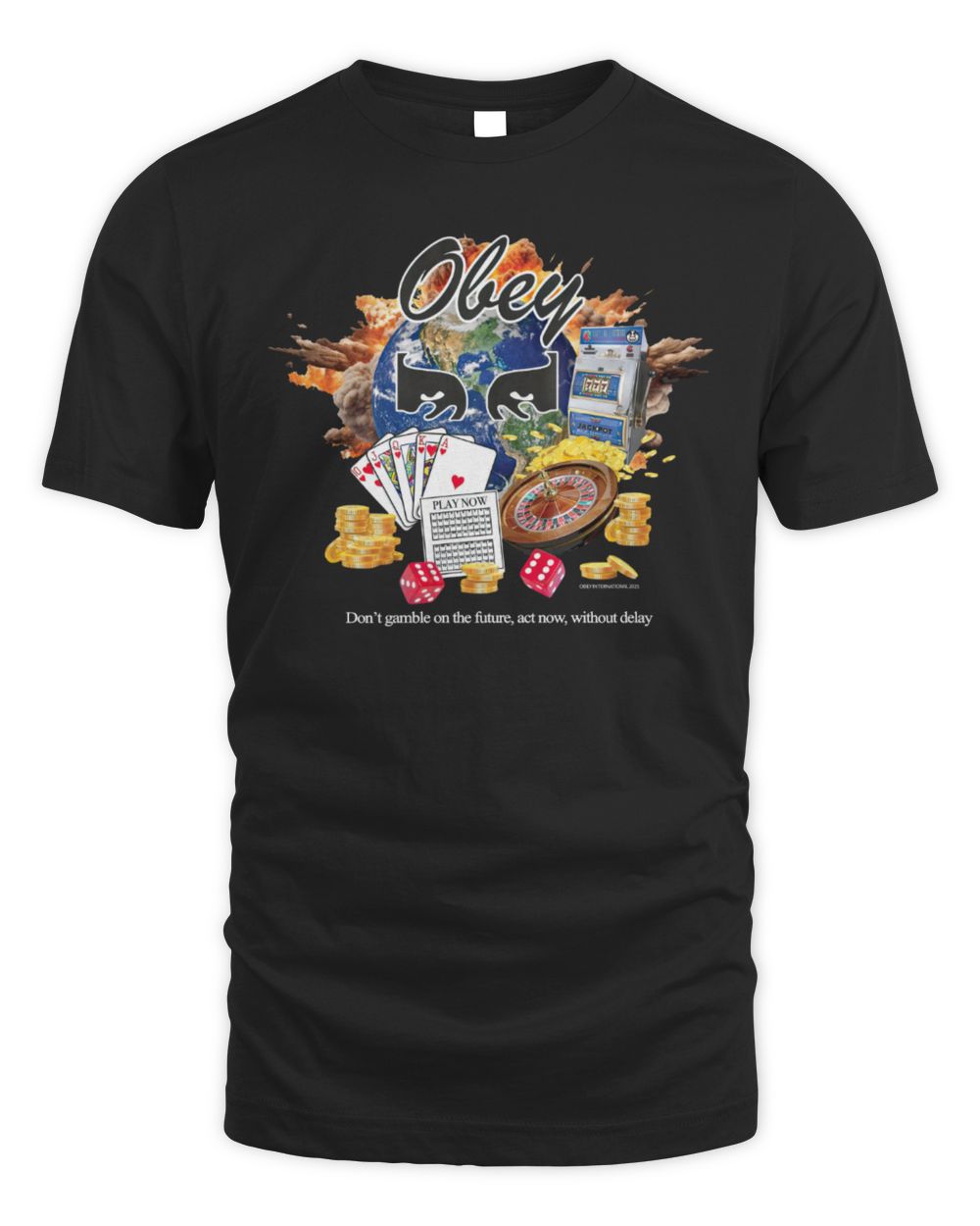 Obey Clothing Act Now Pigment T-Shirt