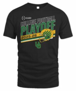 Oregon Football 2025 CFP Stripe T Shirt