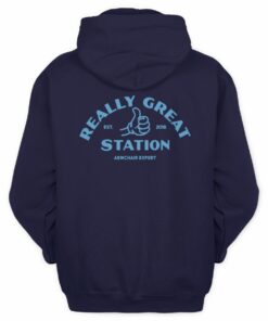 Armchair Expert Merch Really Great Station Hoodie