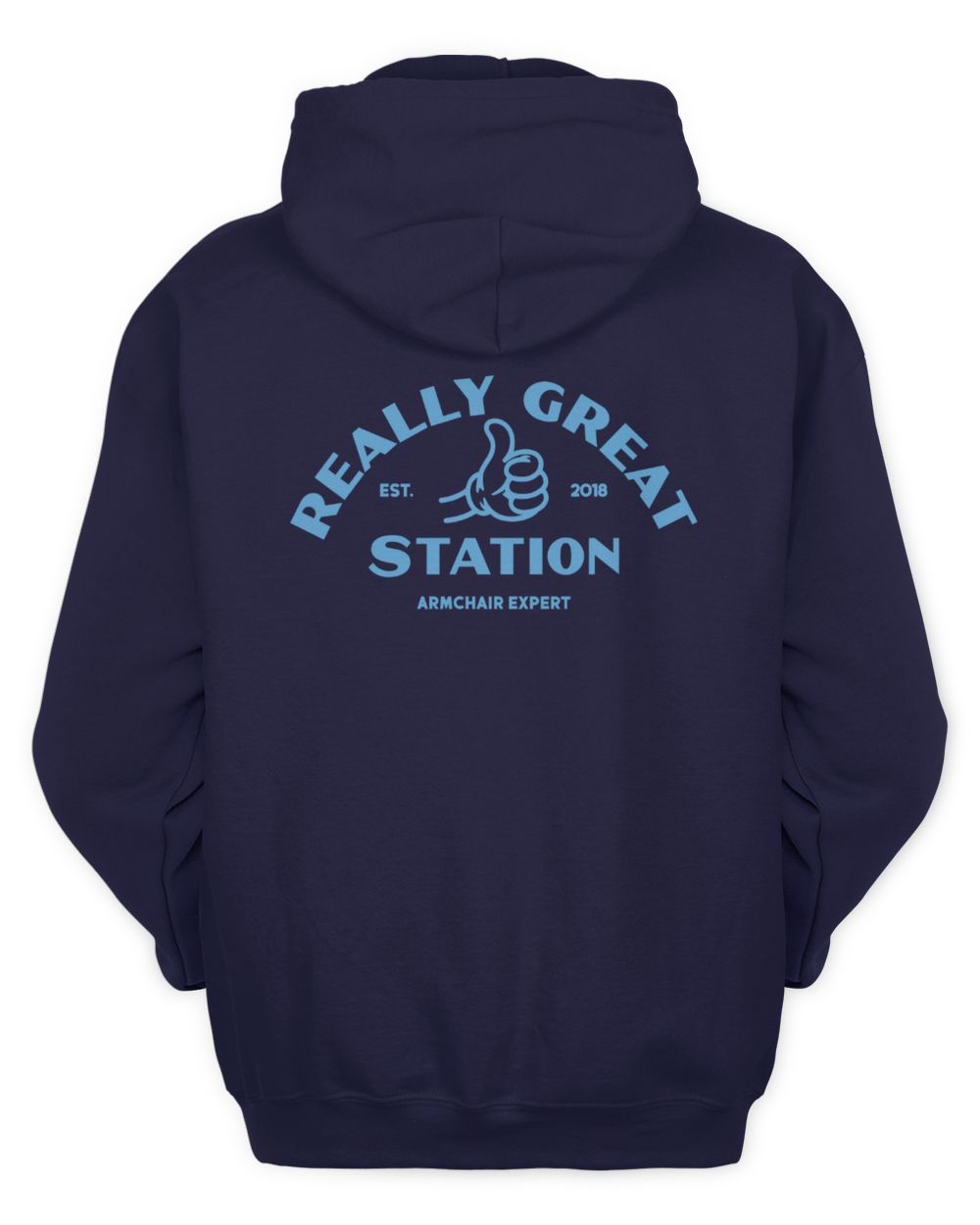 Armchair Expert Merch Really Great Station Hoodie