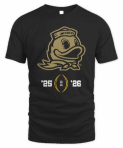 Oregon Football 2025-26 College Football Playoff T Shirt