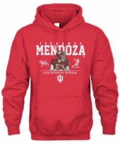 Indiana Football Fernando Mendoza 2025 Heisman Winner Sweatshirt Hoodie