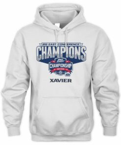 Xavier Soccer 2025 Conference Champions Big East Women’s Hoodie