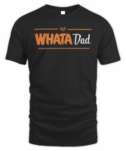 Whataburger Shop WhataDad Black Tee Shirt