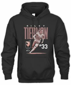 Angel City FC Riley Tiernan Bitmap Graphic Soccer Hoodie
