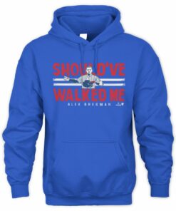 Alex Bregman Chicago Cubs Should've Walked Me Sweatshirt Hoodie